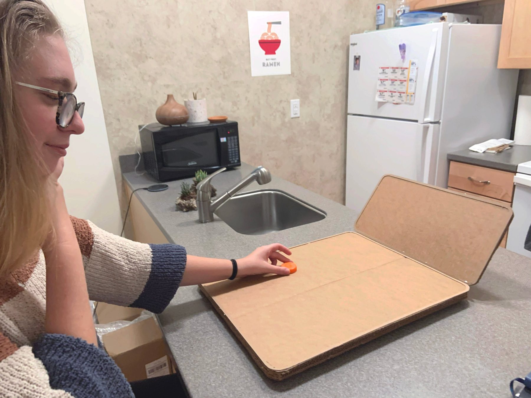 Physical prototype in use